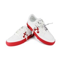 Off-White c/o Virgil Abloh Low Vulcanized Suede White/Red