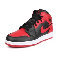 Nike Air Jordan 1 Mid GS Black/Red