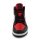 Nike Air Jordan 1 Mid Fire Red Bred Toe