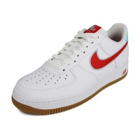 Nike Air Force 1 07 LV8 White/Chile Red